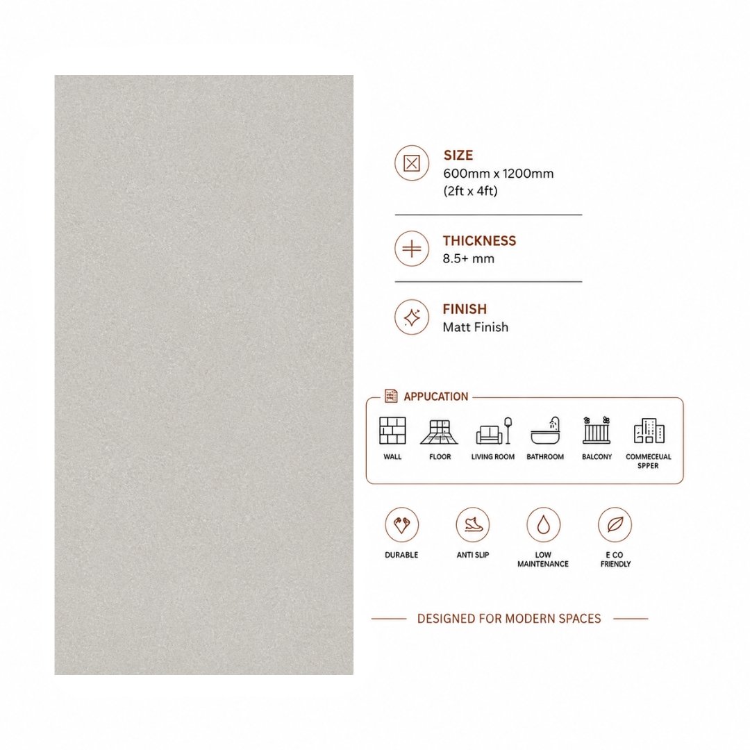 AL Zambia Natural Plain and texture Kitchen Tiles - My Home Studio